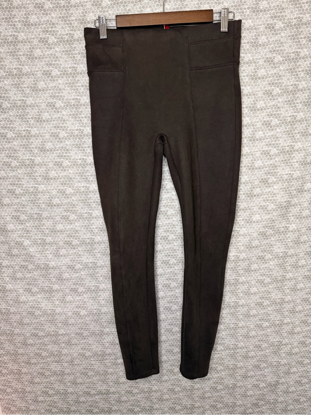 SPANX Brown High-Waisted Firm Shapewear Leggings Abdomen/Body Compression M